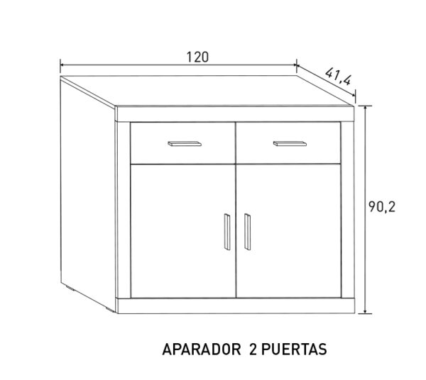 aparador estilo mediterraneo barato