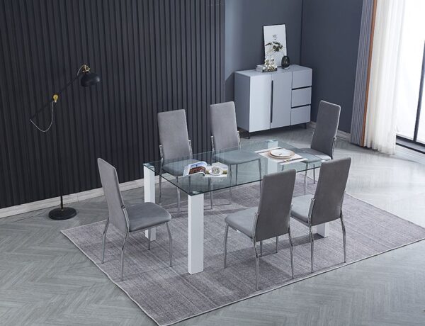 mesa comedor cristal -barato-murcia-online