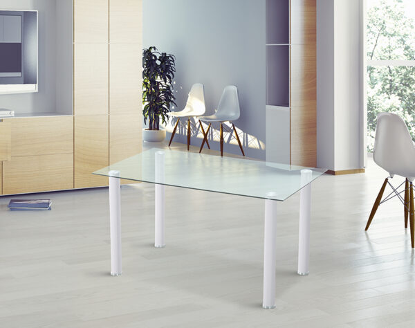 mesa comedor de cristal económica murcia