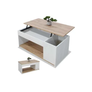 Mesa de centro elevable barata 🔹 Comprar mesa de centro moderna en Murcia 🔹 Mesa de centro con almacenaje Polar-Roble Artisan 🔹 Muebles de salón con entrega rápida 🔹 Tienda de muebles online en España 🔹 Mesa elevable con revistero 🔹 Muebles modernos para salón en Murcia