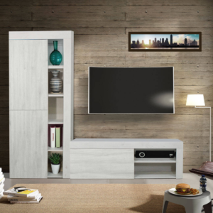 🔹 Mueble de salón moderno en Murcia 🔹 Comprar mueble de salón online 🔹 Mueble de TV en color blanco y madera 🔹 Mueble de comedor con vitrina y almacenaje 🔹 Mueble de TV sin montaje 🔹 Mueble de salón con envío rápido a Murcia 🔹 Muebles de salón funcionales y modernos