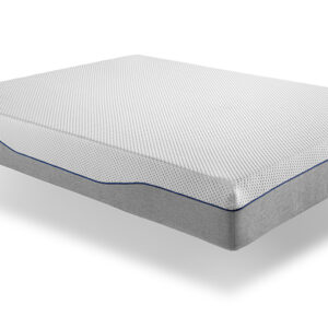 Colchón Esencia de 24 cm con núcleo HR de alta densidad y viscoelástica perfilada, ideal para un descanso firme y adaptable en ambas caras.