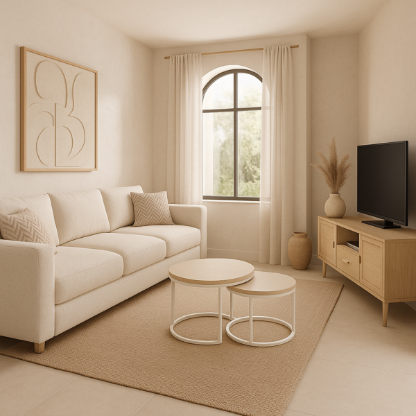 Ronda marfil – mesa centro nido - Imagen 4