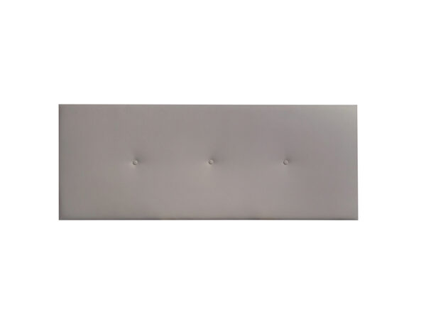 Cabecero gris 160 cm de ancho modelo WAPI