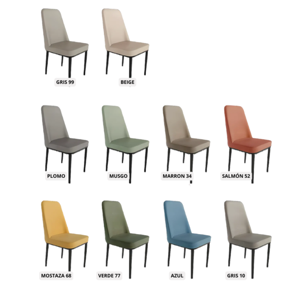 Silla Garapacha tapizada moderna en Murcia – Azogue Home