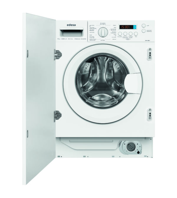 Lavadora integrable Edesa EWF‑9400 I 9 kg 16 programas – Azogue Home