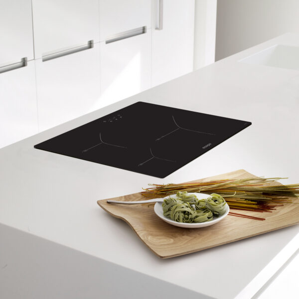 Placa vitrocerámica Edesa EVT-6328 R de 3 zonas con control táctil – Azogue Home