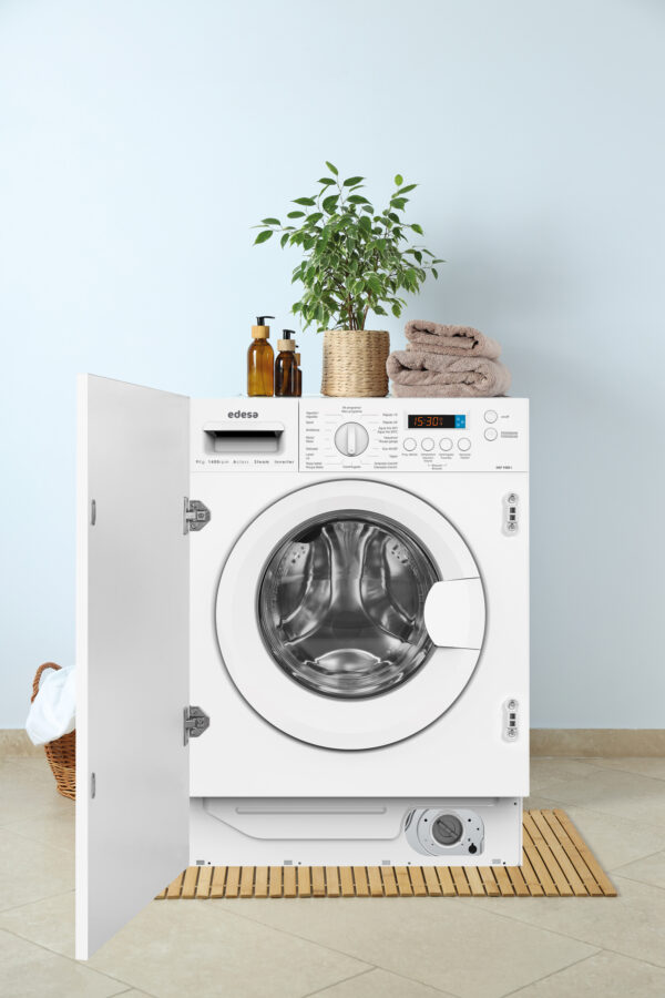 Lavadora integrable Edesa EWF‑9400 I 9 kg 16 programas – Azogue Home