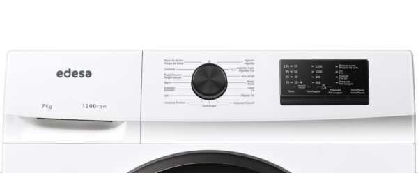 Lavadora Edesa EWF-7201 WH 7 kg 15 programas – Azogue Home